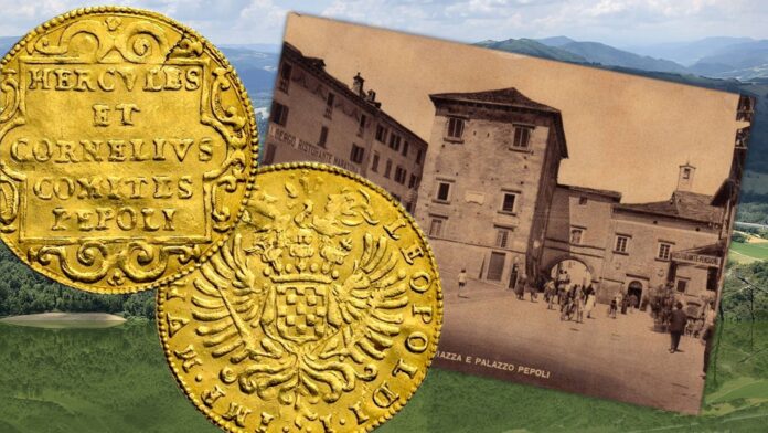 castiglione dei pepoli zecca monete oro unghero scudo bolognino rarità numismatica storia sacro romano impero germanico