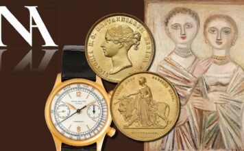 asta 9 nomisma verona numismatica monete oro arte contemporanea burri campigli fontana pomodoro orologi rolex longines collezione salmoiraghi beneficenza charity