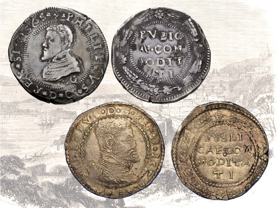 massimi nominali in argento zecca di messina monete scudo tarì riforma oro valore numismatica