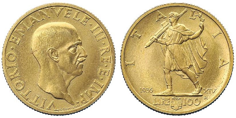 vittoria vittoriola monete regno d'italia lire oro argento vetta prora numismatica collezione valore