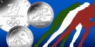 monete pattinaggio e curling euro olimpiadi invernali milano cortina 2026 ipzs mef zecca dello stato roma oncia euro argento collezione tiratura limitata fior di conio pittogrammi logo ufficiale