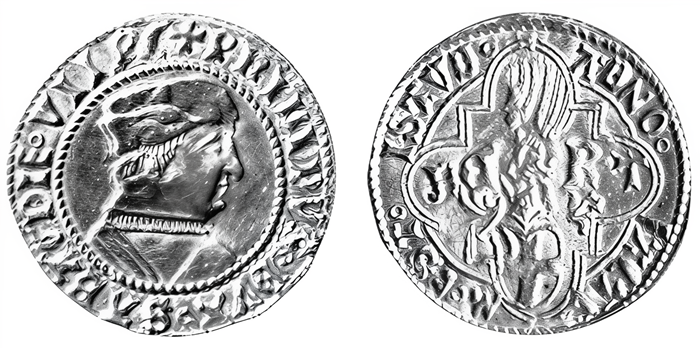 filippo ii di savoia senzaterra duca testone ducato monete oro argento numismatica ritratto fert